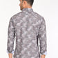 SHOP NEWSMAKER SLIMFIT FULL SLEEVE GREY DARK MEN SHIRT