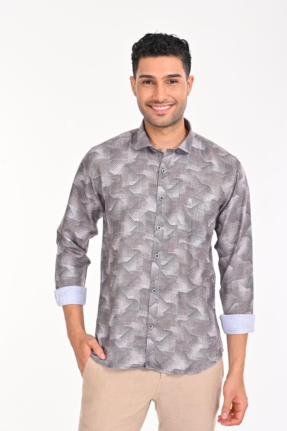 NEWSMAKER SLIMFIT FULL SLEEVE SHIRT - 49206