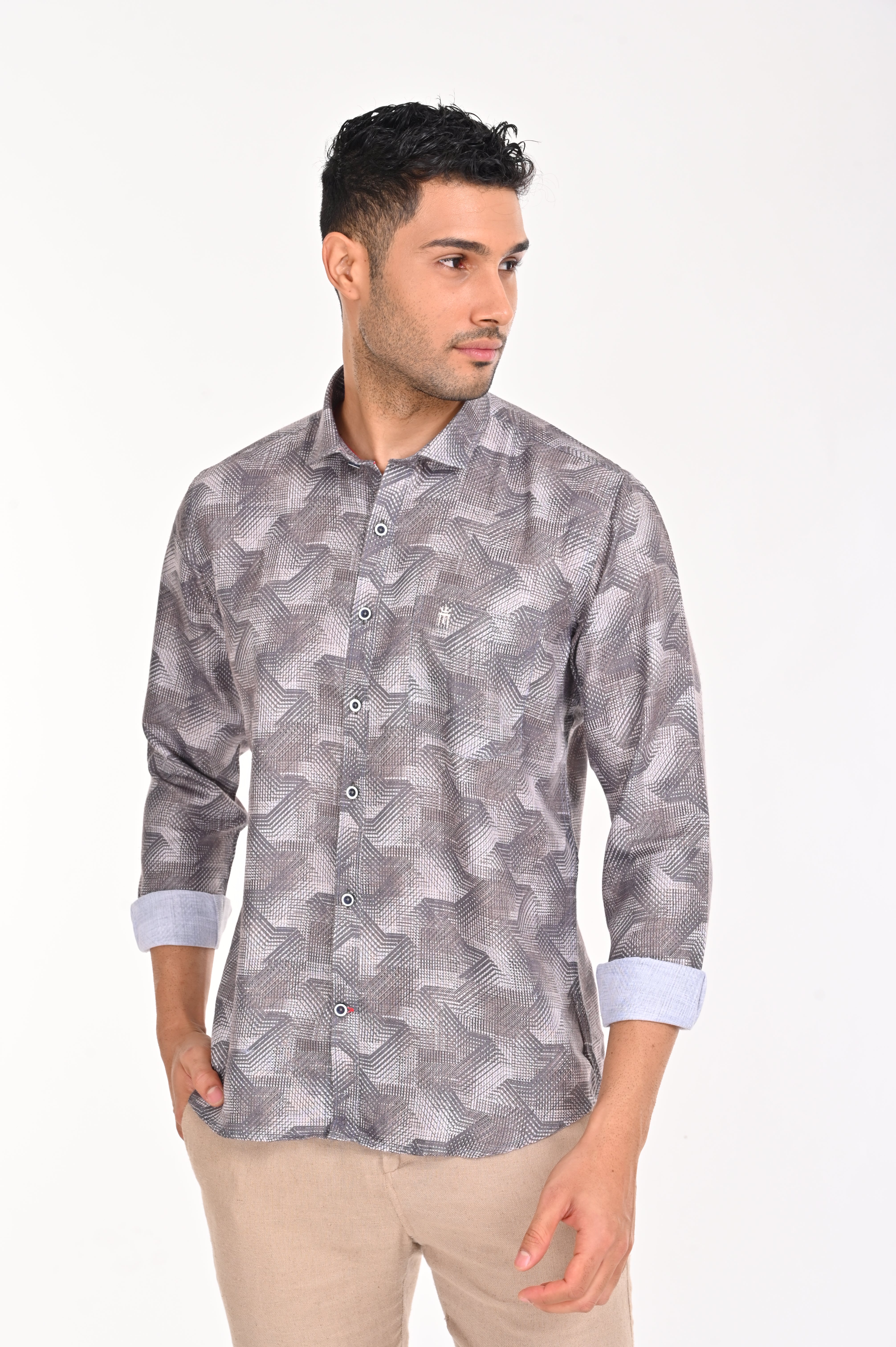 NEWSMAKER SLIMFIT FULL SLEEVE SHIRT - 49206