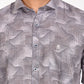 BUY NEWSMAKER SLIMFIT FULL SLEEVE GREY DARK MEN SHIRT