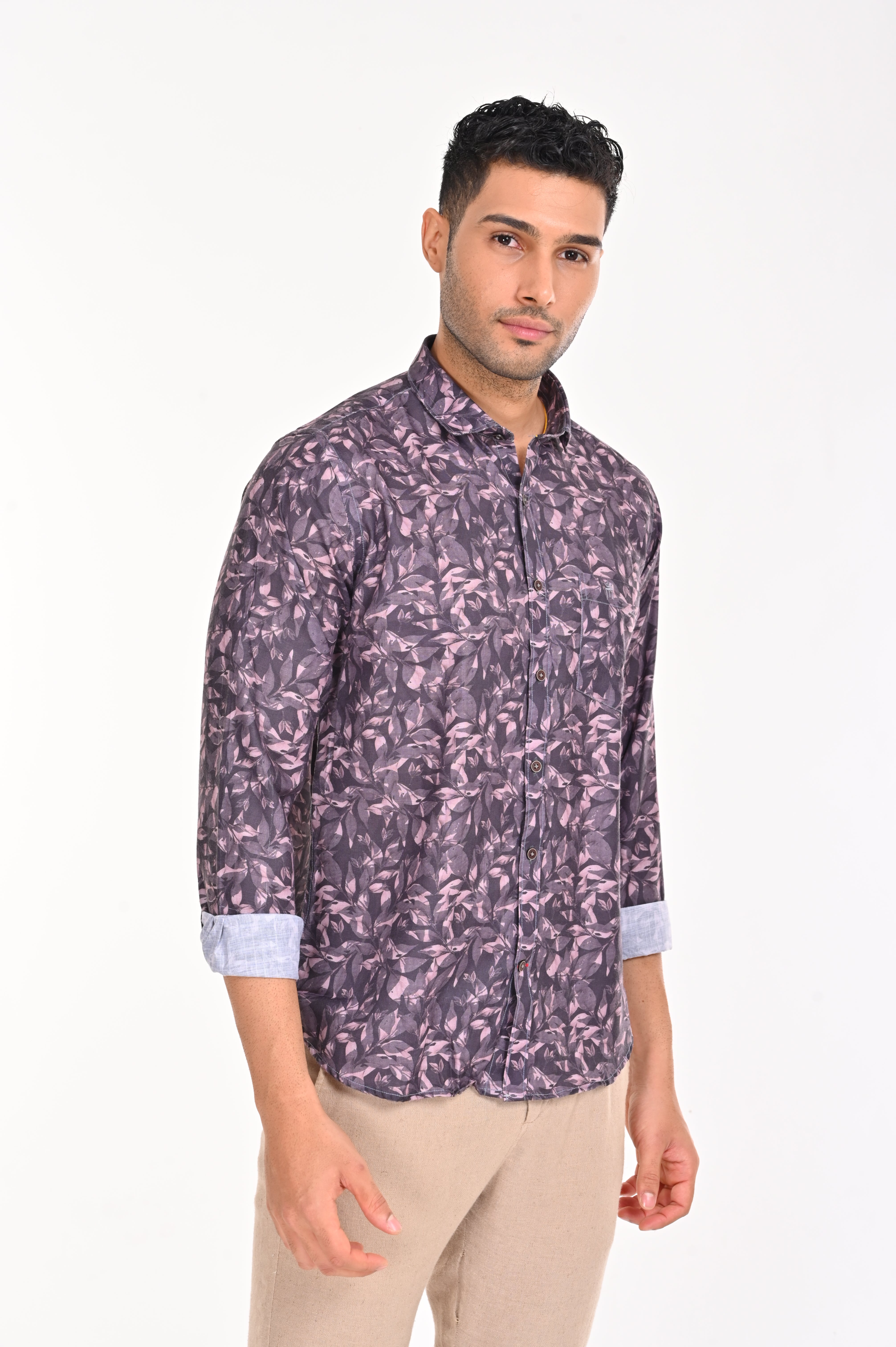 NEWSMAKER SLIMFIT FULL SLEEVE SHIRT - 49222