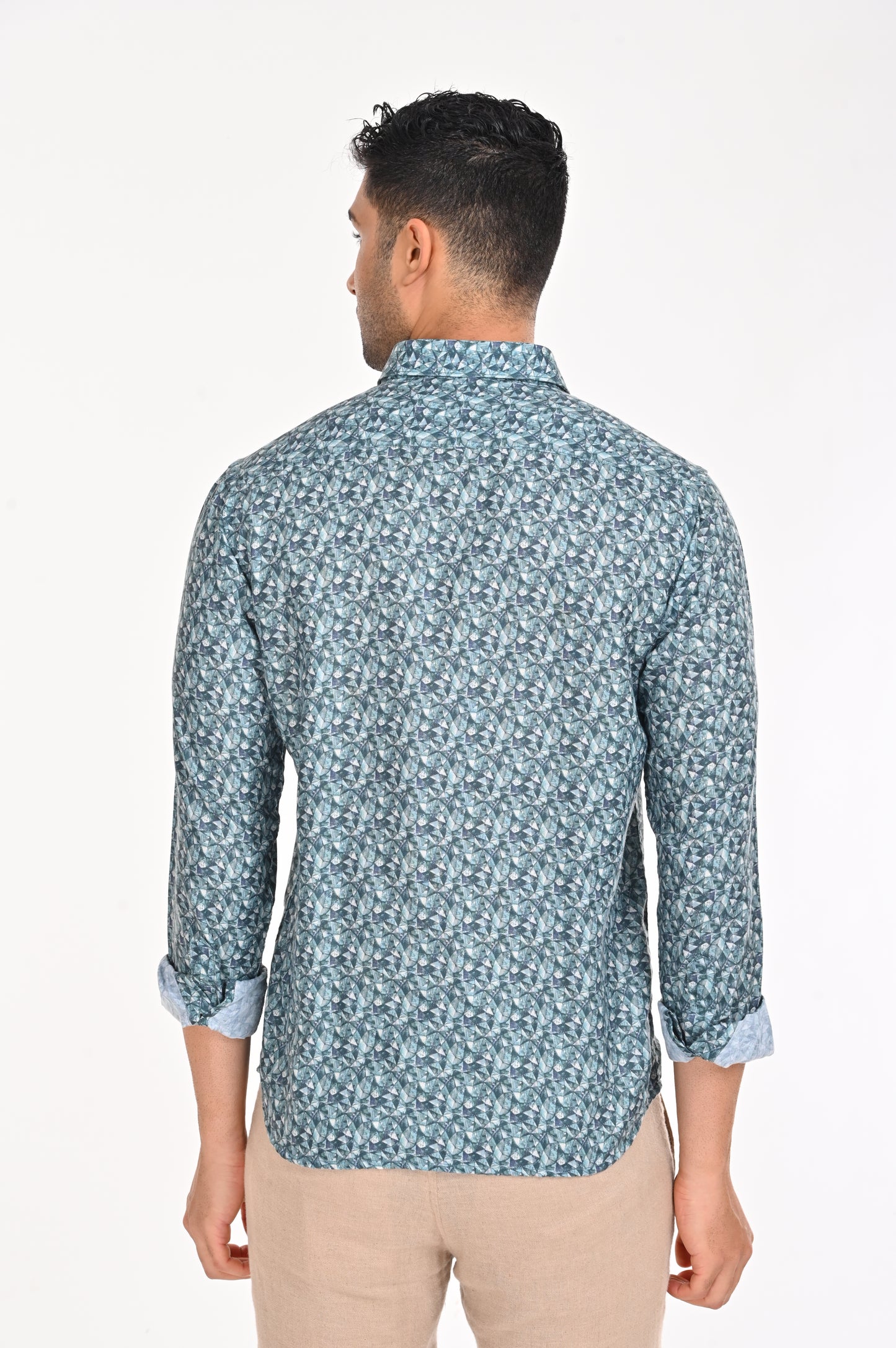 SHOP NEWSMAKER SLIMFIT SHIRT FULL SLEEVE SHIRT