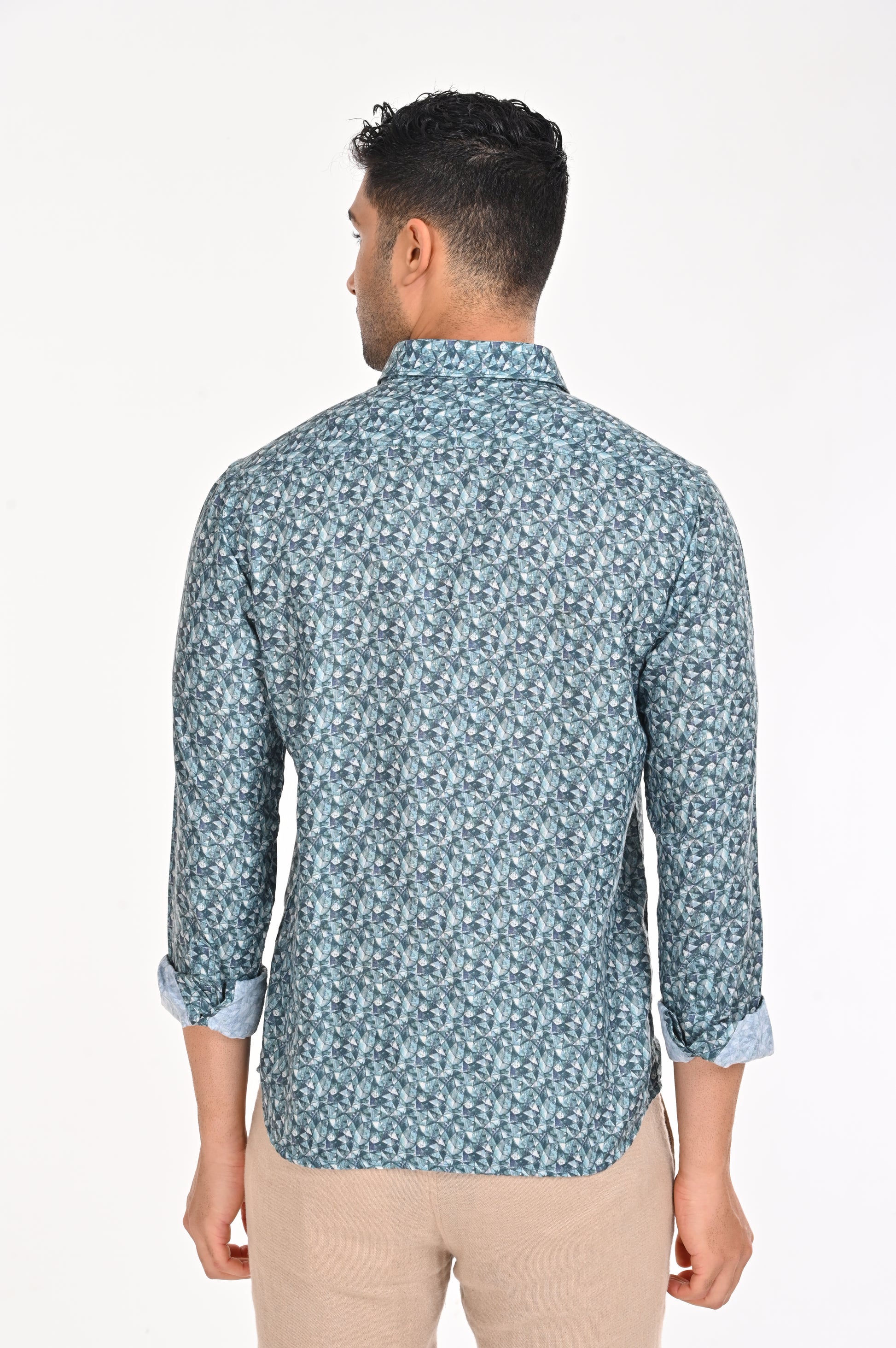 SHOP NEWSMAKER SLIMFIT SHIRT FULL SLEEVE SHIRT