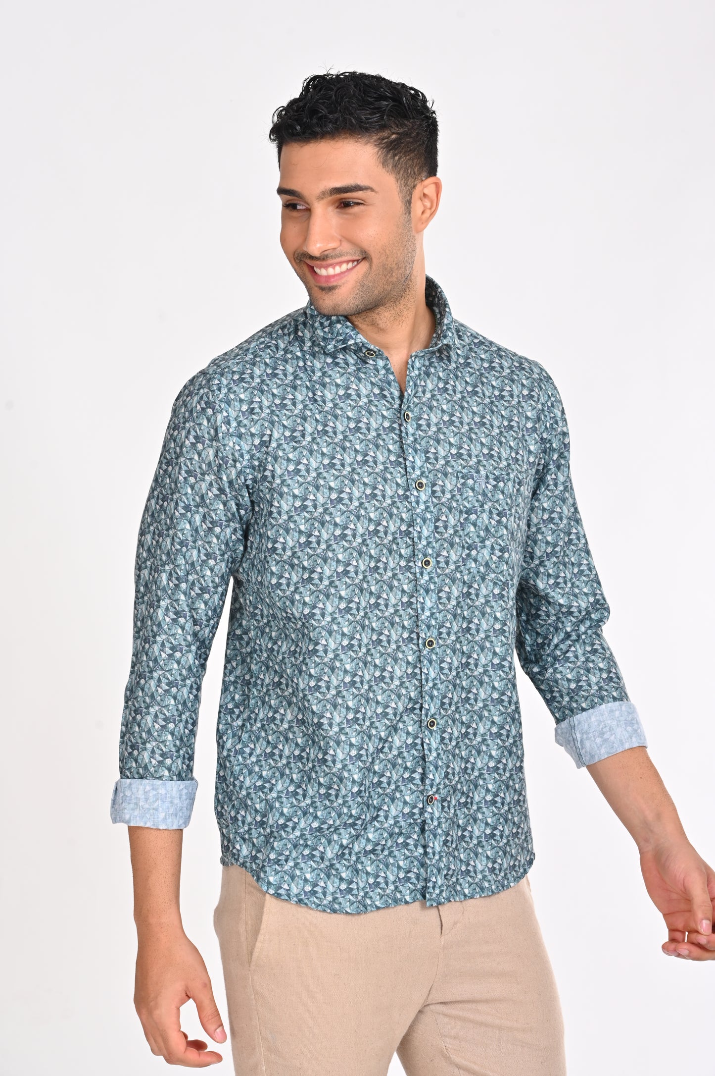 BUY NEWSMAKER SLIMFIT SHIRT FULL SLEEVE SHIRT