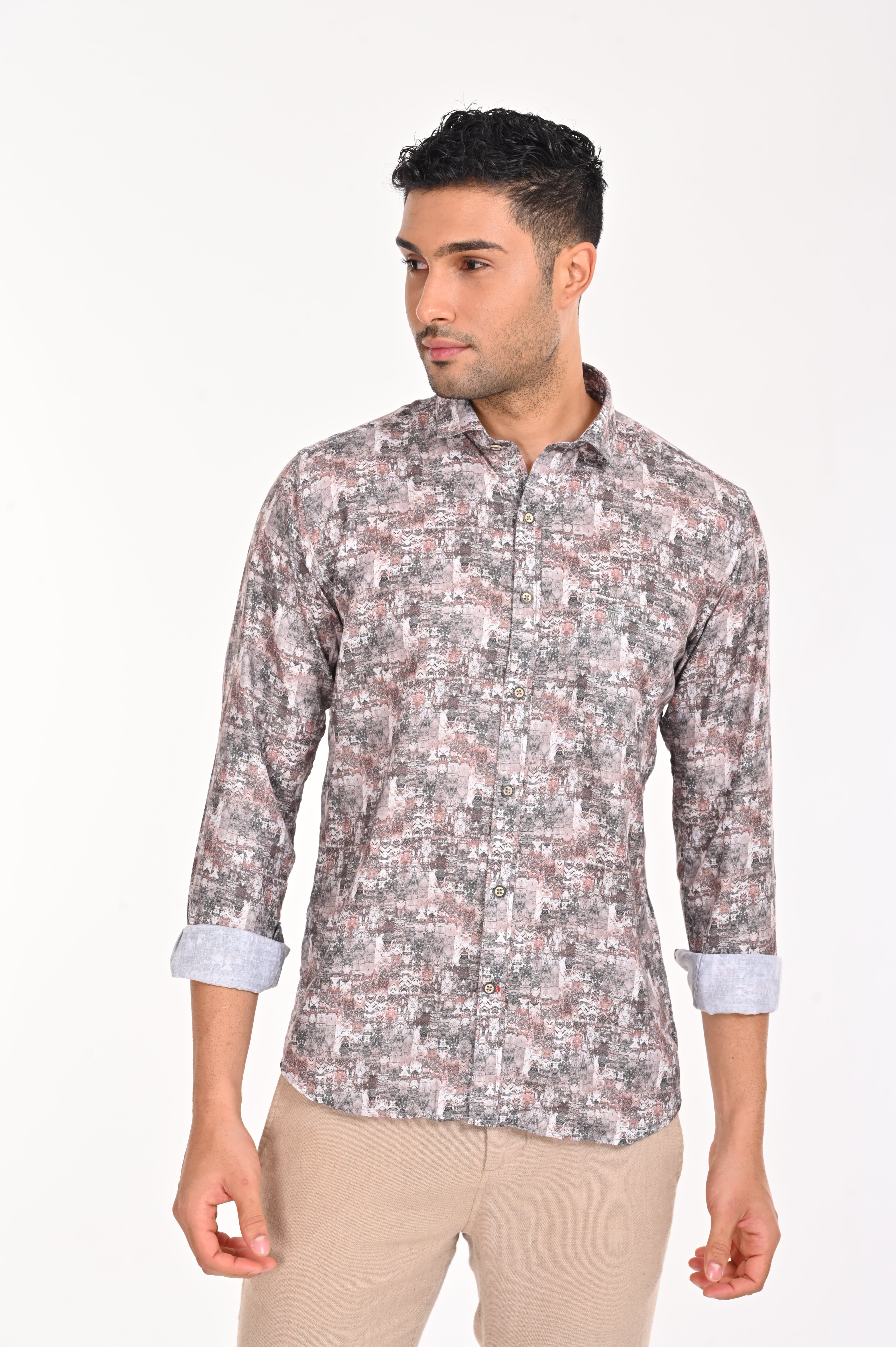 NEWSMAKER SLIMFIT FULL SLEEVE SHIRT - 49245