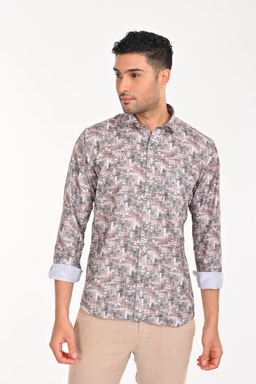 BUY NEWSMAKER SLIMFIT FULL SLEEVE BLACK MEN SHIRT