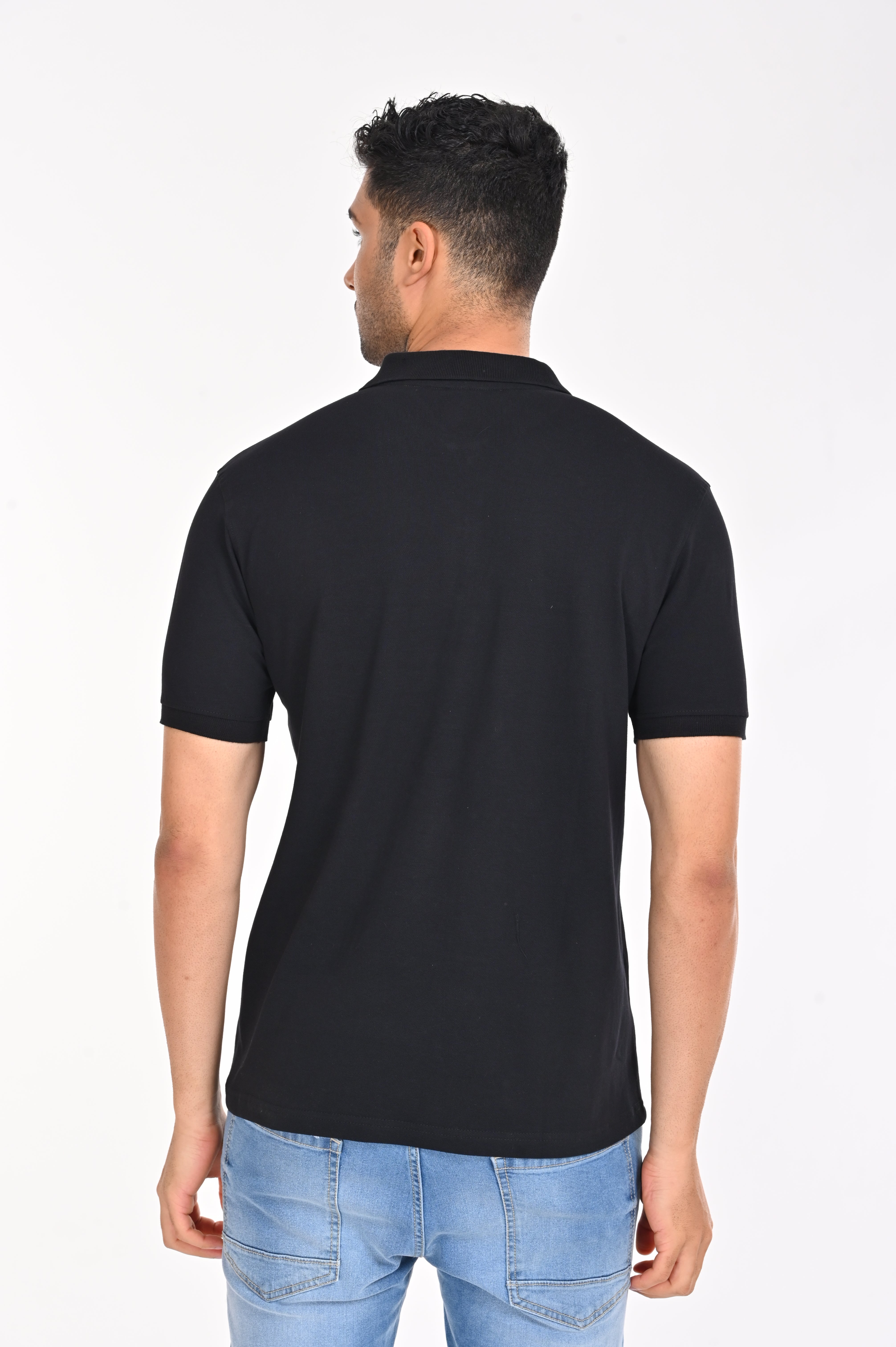 Eminent Plain Black Color T-Shirt - 55015