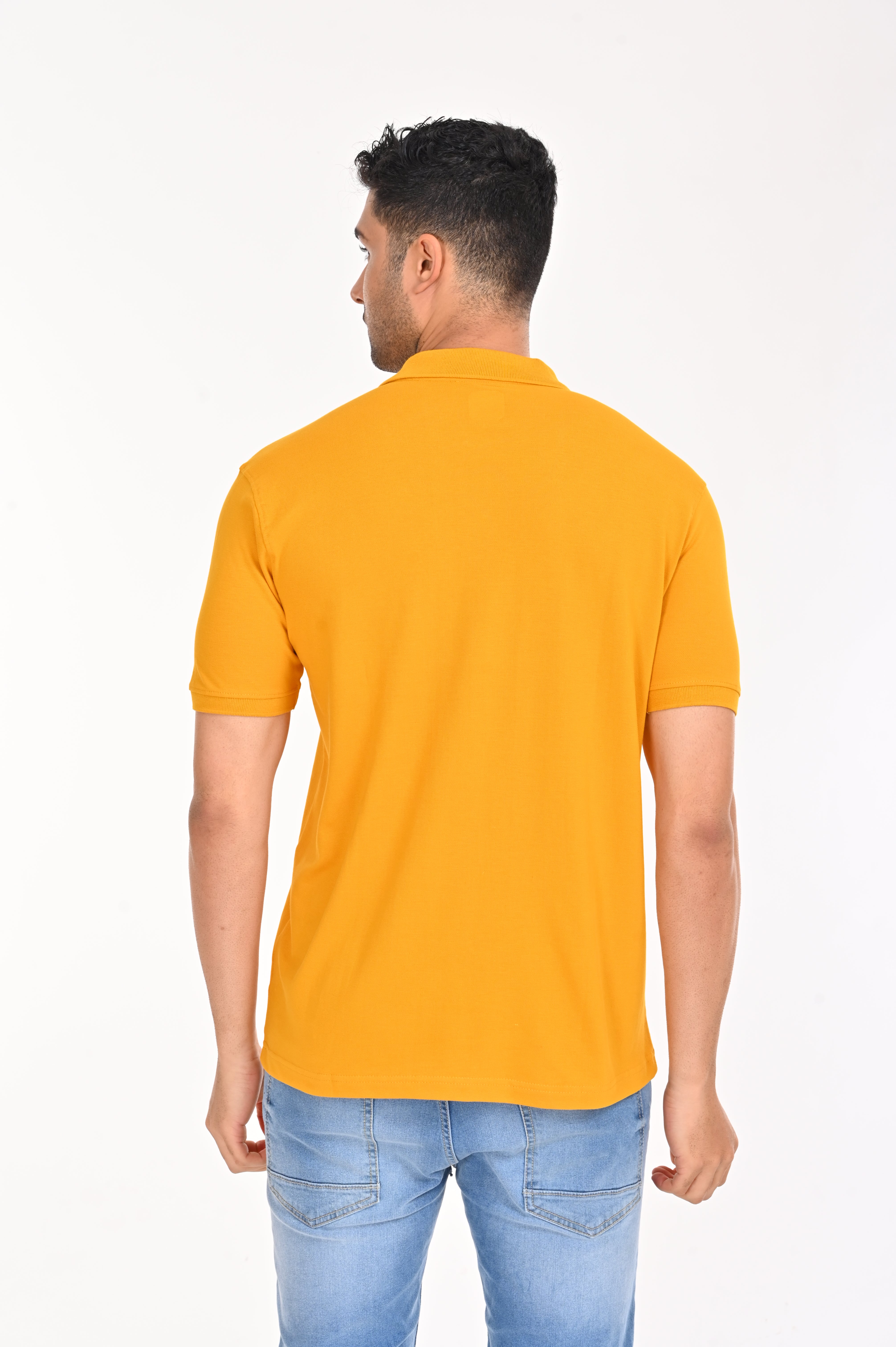 Eminent Plain Gold Yellow Color T-Shirt - 55013