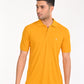 Eminent Plain Gold Yellow Color T-Shirt - 55013