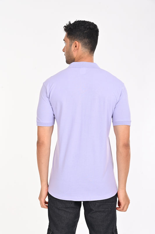 Eminent Plain Lavender Color T-Shirt - 55012