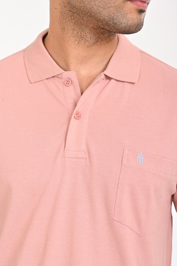 Eminent Plain Onion Color T-Shirt - 55003