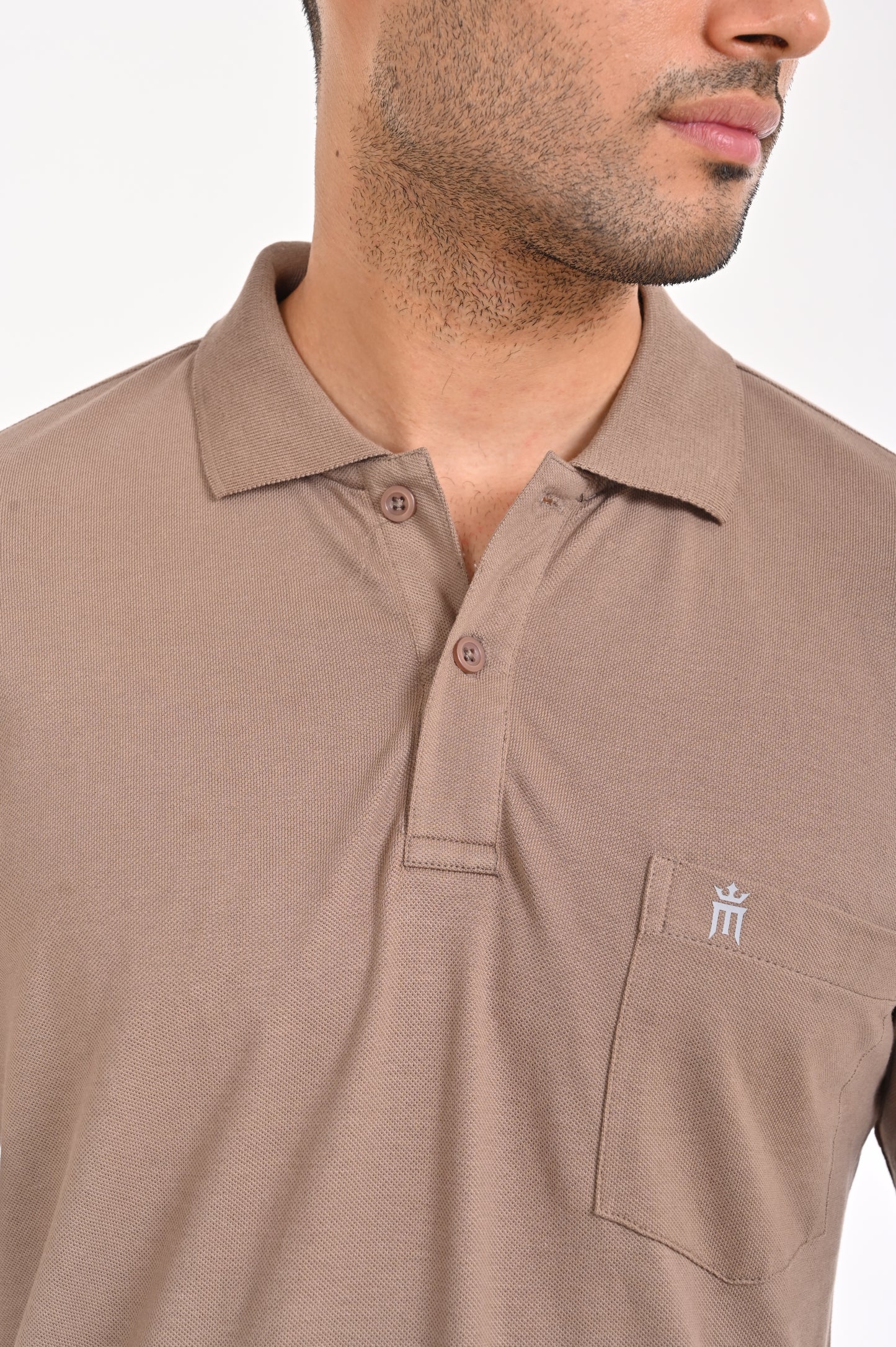 Eminent Plain Light Brown Color T-Shirt - 55007