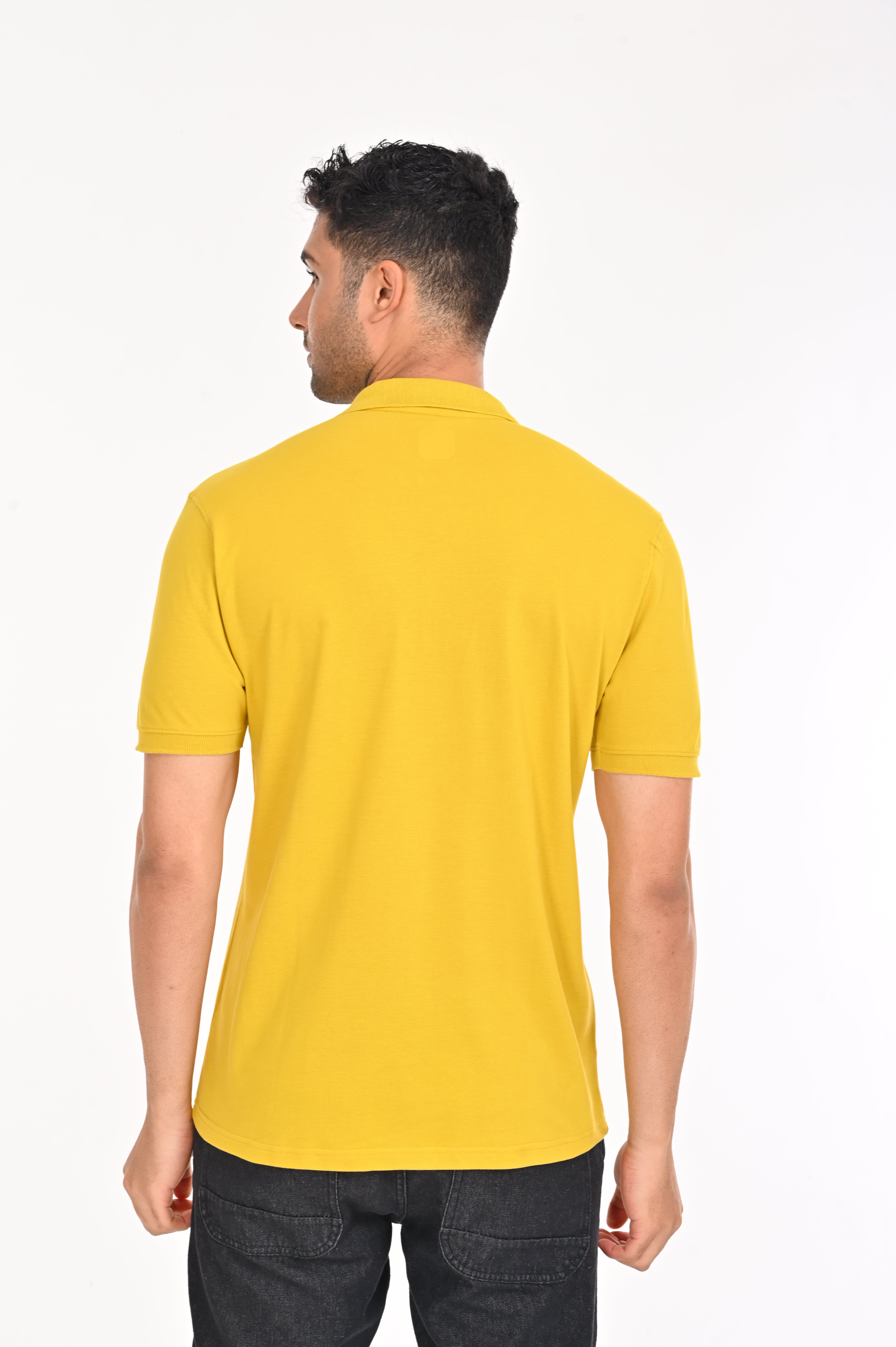 Eminent Plain Lemon Yellow Color T-Shirt - 55014