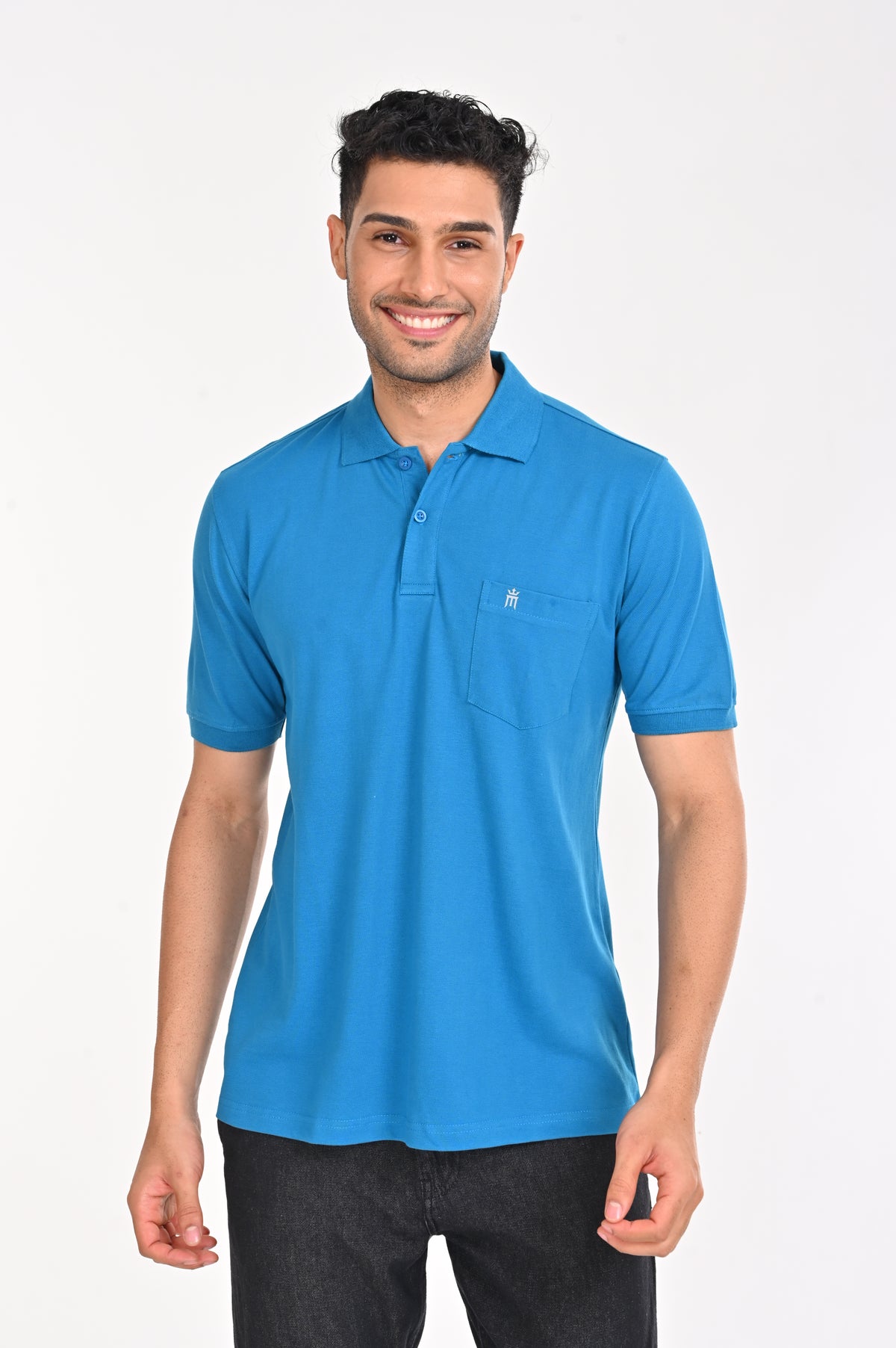 Eminent Plain Royal Blue Color T-Shirt - 55011