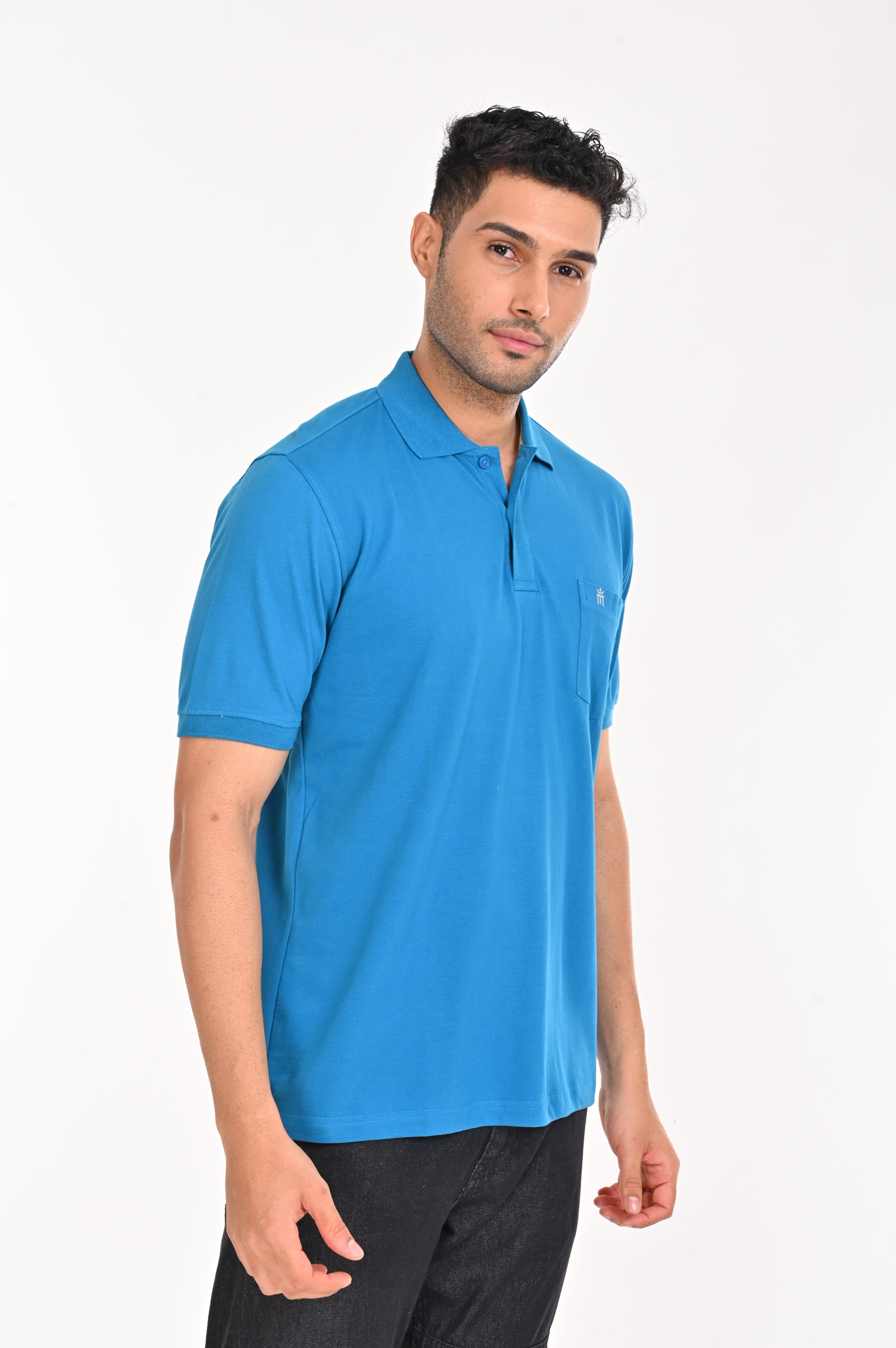 Eminent Plain Royal Blue Color T-Shirt - 55011