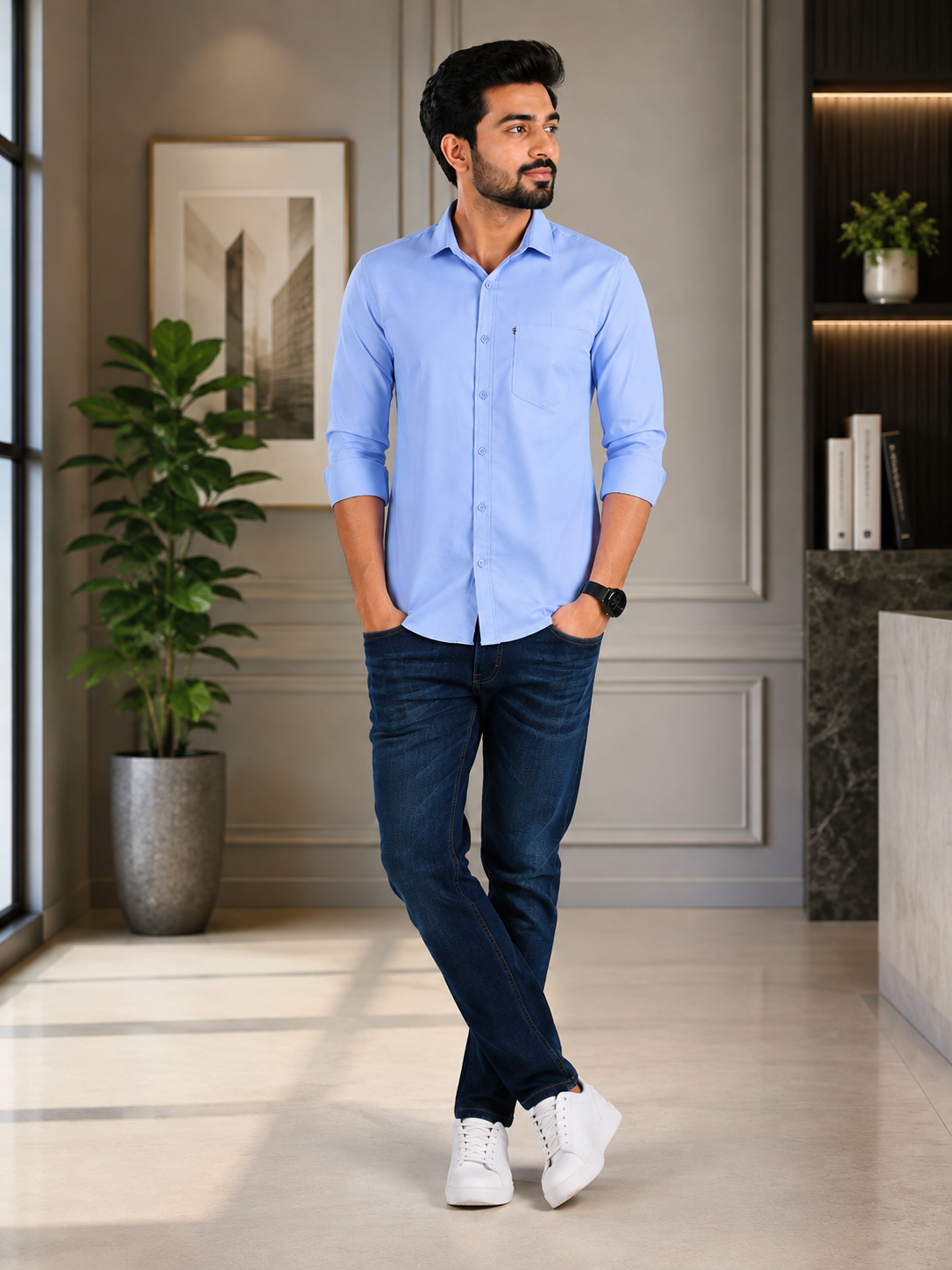 HENLY JERSEY SHIRT F/S - 82003