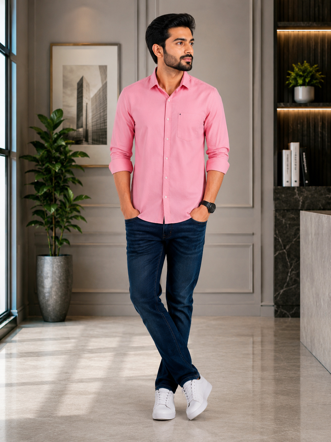 HENLY JERSEY SHIRT F/S - 82004