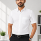 President Formal White Men Shirt