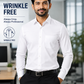 Anti Wrinkle Free Formal White Shirt For Men