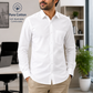 Berty Formal White Shirt