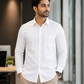 Magnet Formal White Shirt For Men