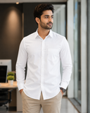 Magnet Formal White Shirt For Men