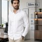 Winner slim fit White Shirt For Men