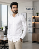 Winner slim fit White Shirt For Men