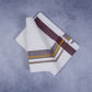 FEATHER FINISH COTTON 1818 W/D DHOTHIE 3.80 MTR-DARK MAROON