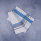 FEATHER FINISH COTTON 1818 W/D DHOTHIE 3.80 MTR-BLUE