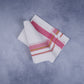 FEATHER FINISH COTTON 1818 W/D DHOTHIE 3.80 MTR-DARK PINK