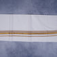 FEATHER FINISH COTTON 1818 W/D DHOTHIE 3.80 MTR-BROWN
