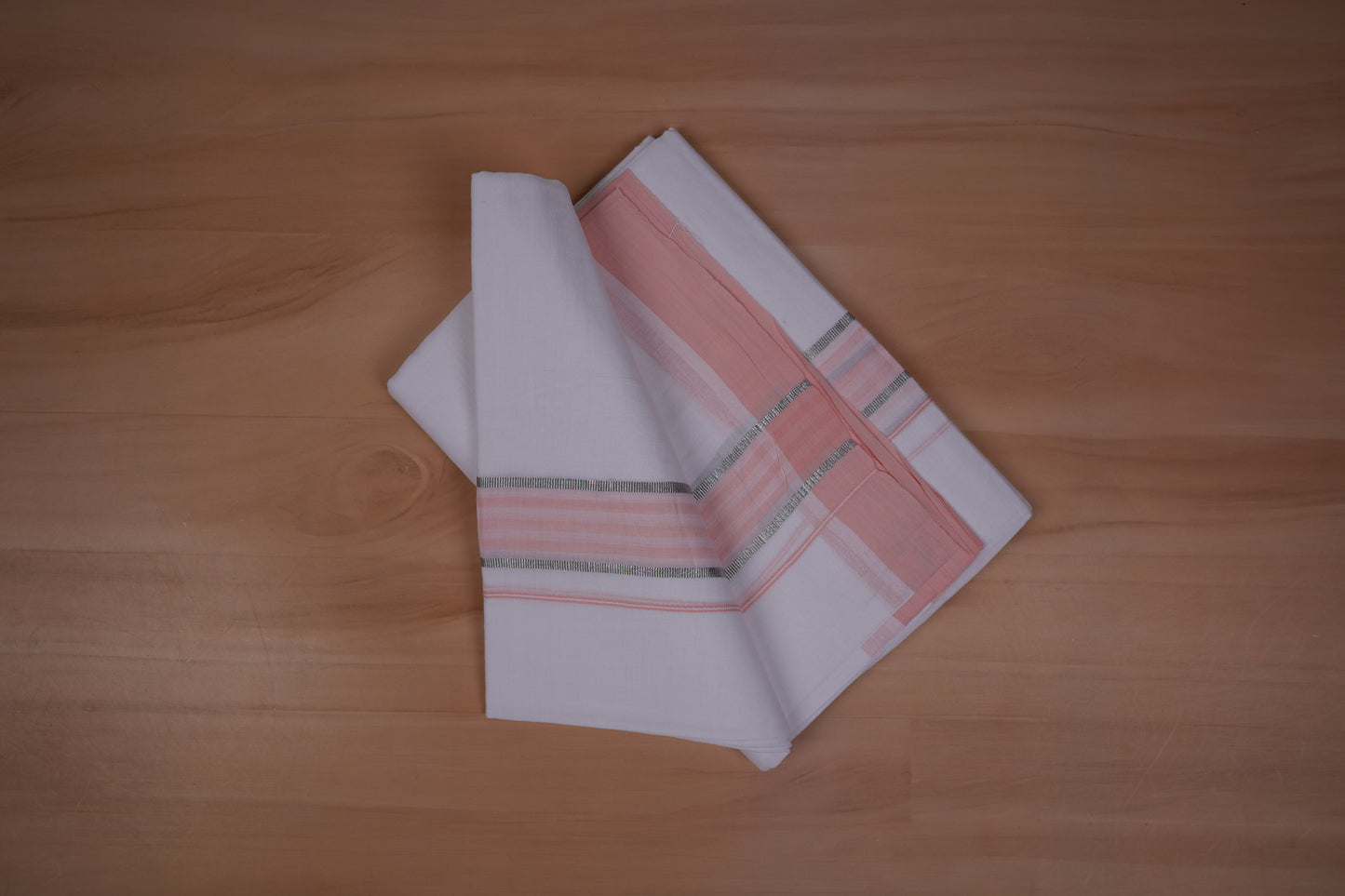 FCD-593 W/D DHOTHIE 3.80 MTR-LIGHT PINK