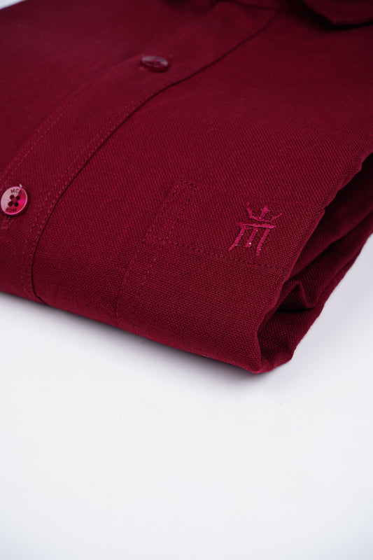 British Crown Casual Color Shirt - 81007