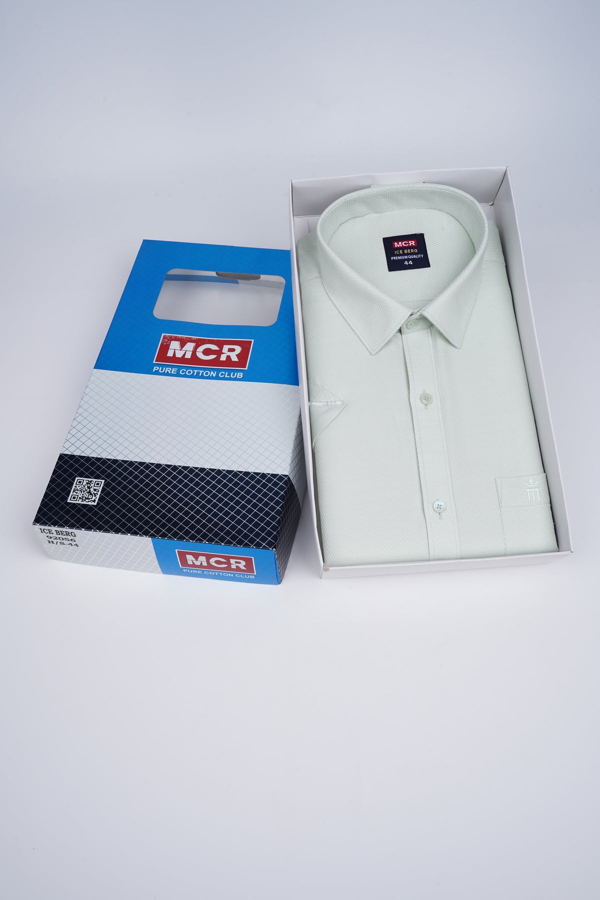 MCR Men Formal Colour Shirt - light green 92056 ICE BERG