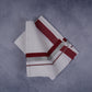 FEATHER FINISH COTTON 1212 W/D DHOTHIE 3.80 MTR-MAROON