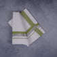FEATHER FINISH COTTON 1212 W/D DHOTHIE 3.80 MTR-GREEN