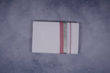 FEATHER FINISH COTTON 1212 W/D DHOTHIE 3.80 MTR-PINKSILVER