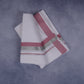 FEATHER FINISH COTTON 1212 W/D DHOTHIE 3.80 MTR-PINKSILVER