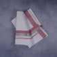FEATHER FINISH COTTON 1212 W/D DHOTHIE 3.80 MTR-PINKSILVER