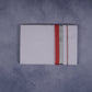 FEATHER FINISH COTTON 1212 W/D DHOTHIE 3.80 MTR-REDSILVER