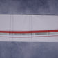 FEATHER FINISH COTTON 1212 W/D DHOTHIE 3.80 MTR-REDSILVER