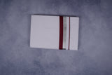 FEATHER FINISH COTTON 1212 W/D DHOTHIE 3.80 MTR-DARK MAROON