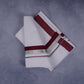 FEATHER FINISH COTTON 1212 W/D DHOTHIE 3.80 MTR-DARK MAROON
