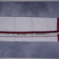 FEATHER FINISH COTTON 1212 W/D DHOTHIE 3.80 MTR-DARK MAROON