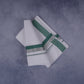 FEATHER FINISH COTTON 1212 W/D DHOTHIE 3.80 MTR-DARK GREEN
