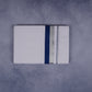 FEATHER FINISH COTTON 1212 W/D DHOTHIE 3.80 MTR-NAVY BLUE