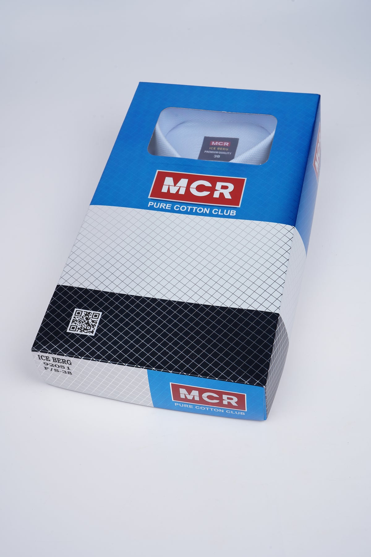 MCR Men Formal Colour Shirt - Sky Blue 92051 ICE BERG