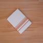 FEATHER FINISH COTTON 4014 W/D DHOTHIE 3.80 MTR -LIGHT PINK
