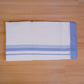 FEATHER FINISH COTTON 4014 W/D DHOTHIE 3.80 MTR -BLUE